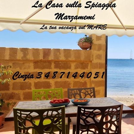 La Casa Sulla Spiaggia มาร์ซาเมมี ภายนอก รูปภาพ