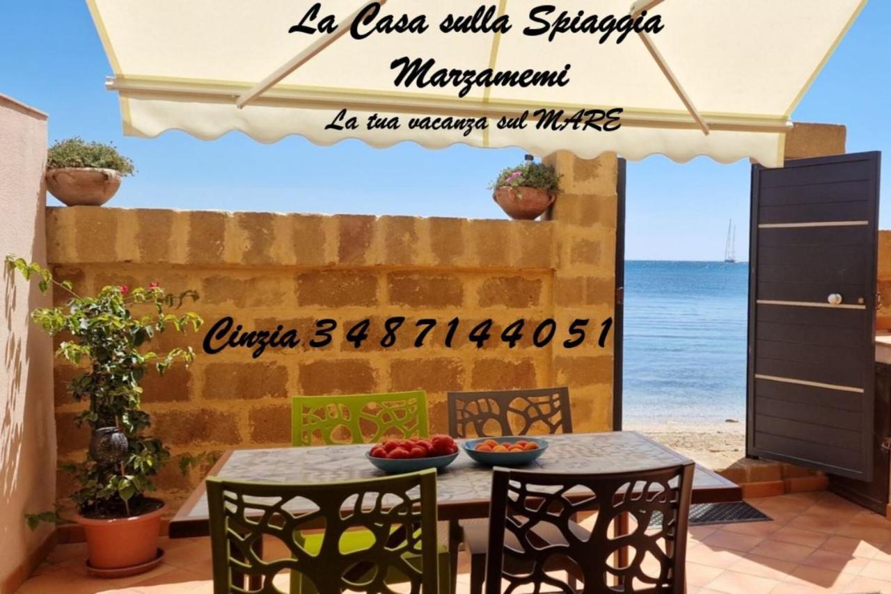 La Casa Sulla Spiaggia มาร์ซาเมมี ภายนอก รูปภาพ